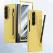 Samsung Galaxy Z Fold7 5G Yellow Case with Pen Box - Skin Feel PC - 1