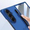 Samsung Galaxy Z Fold7 5G Blue Case with Pen/Pen Box - Skin Feel PC - 3