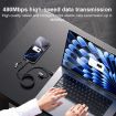 Yesido CA200 1.2m 60W USB/Type-C to Type-C/8 Pin Fast Charging Cable - 7