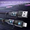 Yesido CA200 1.2m 60W USB/Type-C to Type-C/8 Pin Fast Charging Cable - 8
