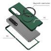 Samsung Galaxy Z Fold6 MagSafe Shockproof Frosted Case - Wine Red - 4