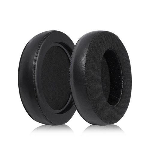 Lambskin Velvet Earpads for Philips SHP9500 - 2 Pack (Black) - 1