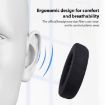 Lambskin Velvet Earpads for Philips SHP9500 - 2 Pack (Black) - 4