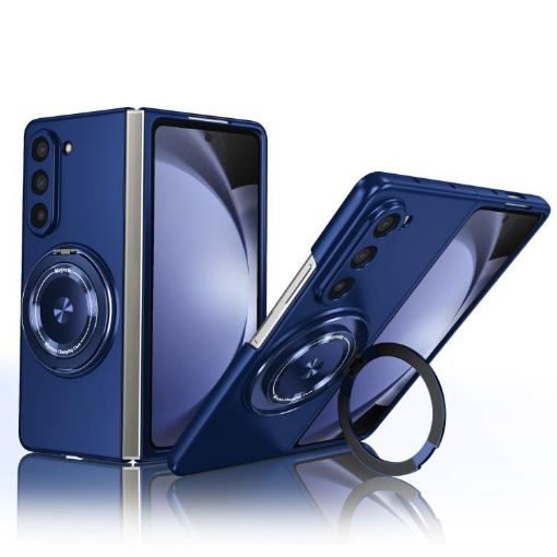 Samsung Galaxy Z Fold7 MagSafe Rotation Holder Case - Royal Blue - 1