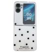 OPPO Find N2 Flip Phone Case - White Glitter Powder Dots Pattern - 1