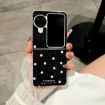 OPPO Find N3 Flip Phone Case - Black Glitter Powder Dots Pattern - 2
