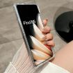 OPPO Find N5 Phone Case - Glitter Powder Dots Pattern, White - 3