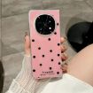 OPPO Find N5 Phone Case - Rose Red Glitter Powder Dots Pattern - 2