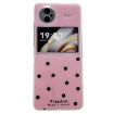 Vivo X Flip Phone Case - Rose Red Glitter Powder Dots Pattern - 1