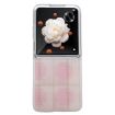 For Honor Magic V Flip Pink Glitter Powder Dots Pattern Phone Case - 1