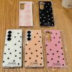 Samsung Galaxy Z Fold6 Pink Glitter Powder Dots Pattern Phone Case - 6