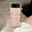 Samsung Galaxy Z Flip3 5G Pink Glitter Dots Pattern Phone Case - 2