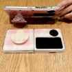 OPPO Find N3 Flip Case Gold Glitter Dots Pattern with Holder - 5
