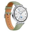 Huawei Watch GT 5 41mm Green Leather Band Silver Buckle - 2