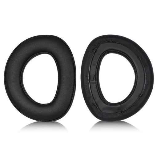 Replacement Earpads for Sennheiser HD700 - 2pcs Protein Leather Black - 1