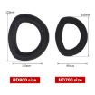 Replacement Earpads for Sennheiser HD700 - 2pcs Protein Leather Black - 3