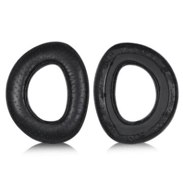 Replacement Earpads for Sennheiser HD700, Lambskin Perforated, 2pcs Black - 1
