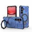Samsung Galaxy S25 5G J-20 Blue MagSafe Magnetic Phone Case TPU+PC - 1