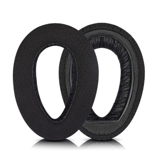 Snap-on Replacement Earpads for Sennheiser PXC550/PXC480/MB660, Black - 1