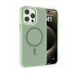 iPhone 13 Pro Kalebol Metal Lens Frame MagSafe Case - Matcha Green - 1
