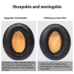 Replacement Lambskin Earpads for Sennheiser MOMENTUM 2.0 - Black Yellow - 5