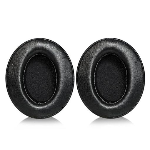 Replacement Lambskin Earpads for Sennheiser MOMENTUM 2.0 - 2pcs Black - 1