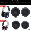 Replacement Earpads for Sennheiser Urbanite XL - Protein Leather, 2pcs - 7
