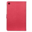 Samsung Galaxy Tab A7 10.4 Butterfly Flower Leather Case Wallet Magenta - 3