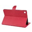 Samsung Galaxy Tab A7 10.4 Butterfly Flower Leather Case Wallet Magenta - 6