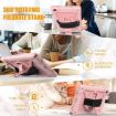 Samsung Galaxy Tab A7 10.4 (2020) Shockproof Case with Holder, Rose Gold - 2