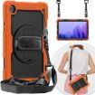 Shockproof Case for Samsung Galaxy Tab A7 2020 with Holder & Straps - Orange - 6