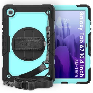 Shockproof Case for Samsung Galaxy Tab A7 (2020) with Holder & Straps - 1