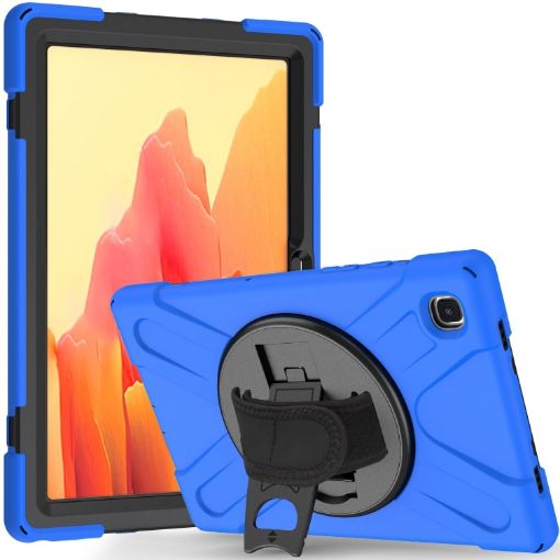 Samsung Galaxy Tab A7 (2020) T500/T505 360 Rotating Case Blue - 1