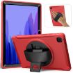 Samsung Galaxy Tab A7 2020 T500/T505 Red 360 Rotating Case with Strap - 1