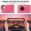 Samsung Galaxy Tab A7 2020 T500/T505 360 Rotating Case Rose Red - 9