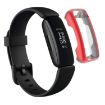 Fitbit Inspire 2 Red TPU Electroplating Protective Case Cover - 3