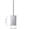 12-in-1 USB-C Hub: HDMI, USB3.0, USB2.0, PD, VGA, RJ45, SD/TF, 3.5mm Jack - 2
