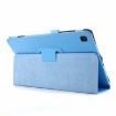 Samsung Galaxy Tab A7 10.4 (2020) Blue Leather Case with Holder - 4