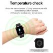 MX05 Rose Gold Smart Watch: 1.54" Touch Screen, Sleep/Heart Rate/BP Monitor - 6