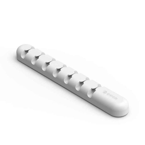 ORICO CBS7 Grey Silicone Desktop Cable Manager Winder, 15x2x1.2cm - 1