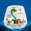 15A Three Pin Cylinder Power Plug, UK Plug - Ideal for Electrical Use - 6