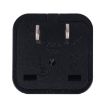 Universal Socket to US Plug Adapter - Portable Travel Charger (Black) - 6