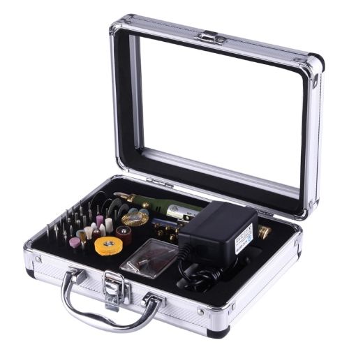 WLXY P-800 80 in 1 Mini Electric Drill Grinder Set, 110V-240V, US Plug - 1