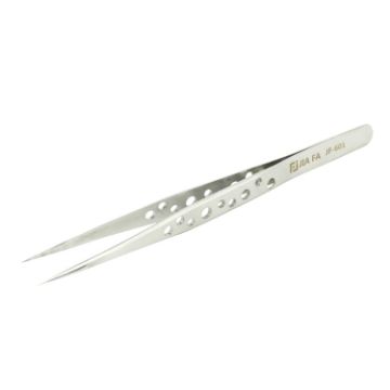 JIAFA JF-601 High-Strength Straight Tip Tweezers - Silver - 1