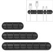 QS-357 Desktop Charging Data Cable Organizer Winder Set - 3 PCS - 1