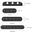 QS-357 Desktop Charging Data Cable Organizer Winder Set - 3 PCS - 4