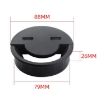80mm Desktop Outlet USB Cable Wire Hole Cover Round Holder Winder - 3
