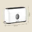 Black USB Simulation Flame Humidifier - Compact & Stylish Design - 2