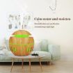 Wood Grain USB Humidifier & Aromatherapy Lamp with Remote Control (White) - 5