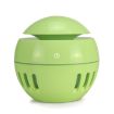 Green Wood Grain USB Humidifier & Aromatherapy Lamp with Remote Control - 1
